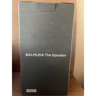 バルミューダ(BALMUDA)の【ピロ様専用】BALMUDA The Speaker M01A-BK(スピーカー)