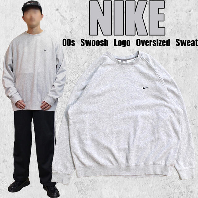 NIKE - ◎00s◎NIKE◎ナイキ◎オーバーサイズ◎スウッシュロゴ◎ロゴ