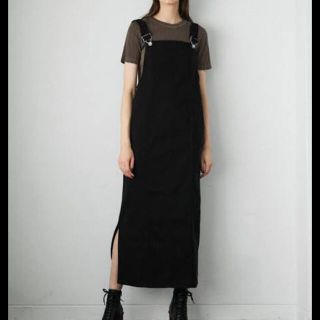 【新品】MOUSSY＊SIDE SLIT JUMPER SKIRT