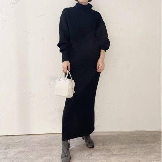 エディットフォールル(EDIT.FOR LULU)のslim knit skirt🍪(ロングスカート)