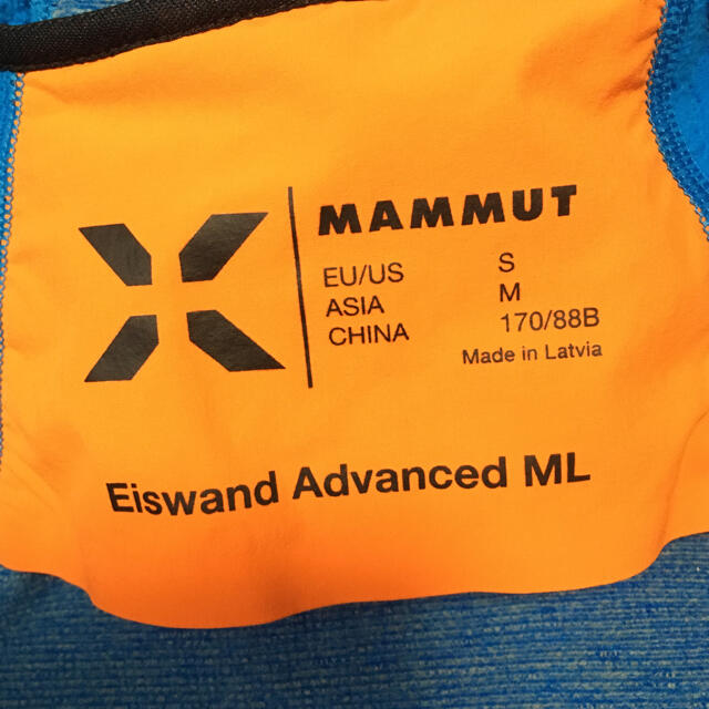 Mammut Eiswand Advanced ML フーディーの通販 by チャイホ's shop｜マムートならラクマ - MAMMUT マムート 国産得価