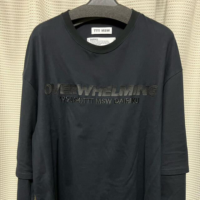 ALLEGE(アレッジ)のdairiku ttt_msw layered T shirts メンズのトップス(Tシャツ/カットソー(七分/長袖))の商品写真