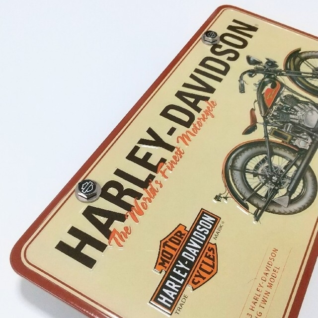 Harley Davidson(ハーレーダビッドソン)のハーレーダビッドソン 純正 ライセンスプレート 取付ボルト バーアンドシールド 自動車/バイクのバイク(パーツ)の商品写真