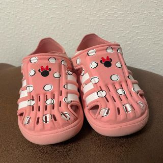 アディダス(adidas)の14㎝　adidasサンダル　ミニーちゃん(サンダル)