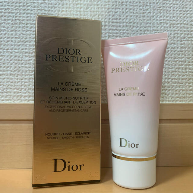 Dior(ディオール)の今だけ大幅値下げ中　ディオール プレステージ ラ クレーム マン ド ローズ コスメ/美容のボディケア(ハンドクリーム)の商品写真