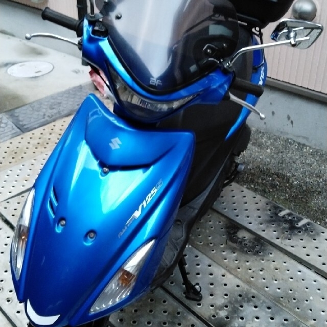 バイクSUZUKIアドレスV125S　必ずコメントしてから購入してください