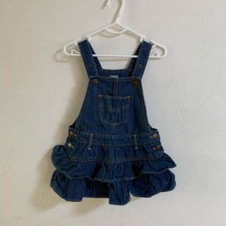 ベビーギャップ(babyGAP)のティアードジャンパースカート(ワンピース)