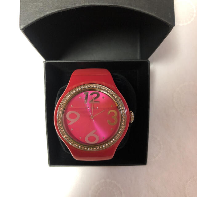 ⭐︎フルラ　FURLA  腕時計　レディース腕時計　大きめ　ピンク　箱付き