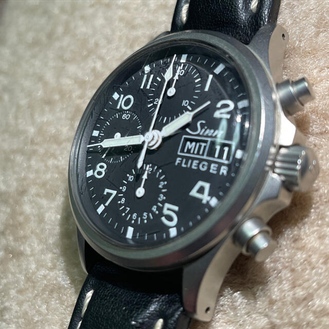 SINN(シン)のsinn 356 FLIEGER フリーガー 腕時計 メンズの時計(腕時計(アナログ))の商品写真