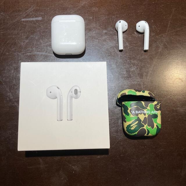 APPLE AirPods  MV7N2J/第二世代両耳用装着タイプ