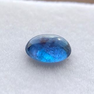 含銅エルバイトトルマリン カボション ブラジル産 1.174ct 日独鑑別付(その他)