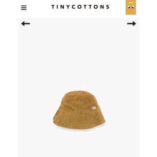 コドモビームス(こども ビームス)のtiny cottonsタイニーコットンズコーデュロイハット(帽子)