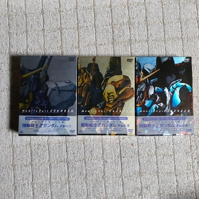 メモリアルボックス版　機動戦士Zガンダム　Part1〜3 DVD セット 1