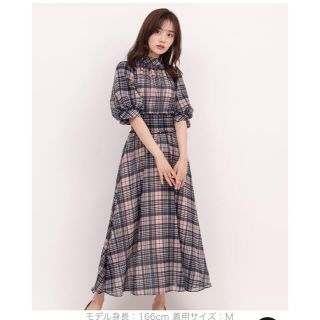 ウィルセレクション(WILLSELECTION)のウィルセレクション   チェック　ワンピース(ロングワンピース/マキシワンピース)