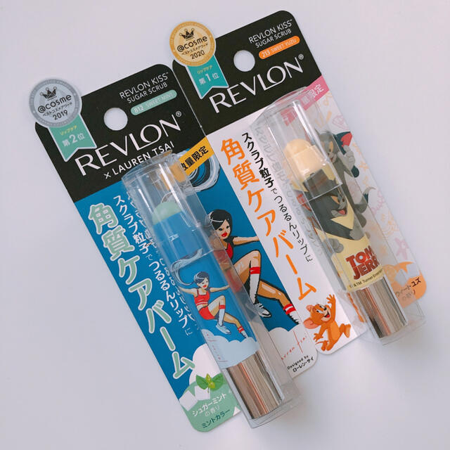 REVLON(レブロン)の限定色 新品 REVLON レブロン シュガースクラブ 812 213 2点 コスメ/美容のスキンケア/基礎化粧品(リップケア/リップクリーム)の商品写真