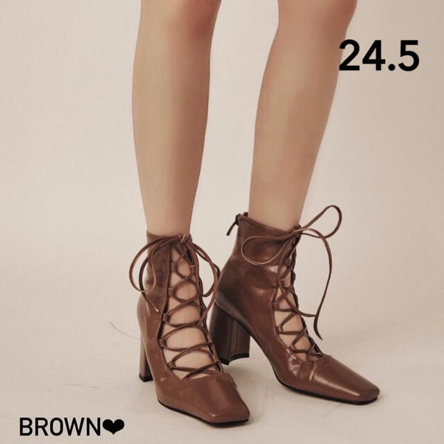 新品　Treat urself laceup classic boots24.5