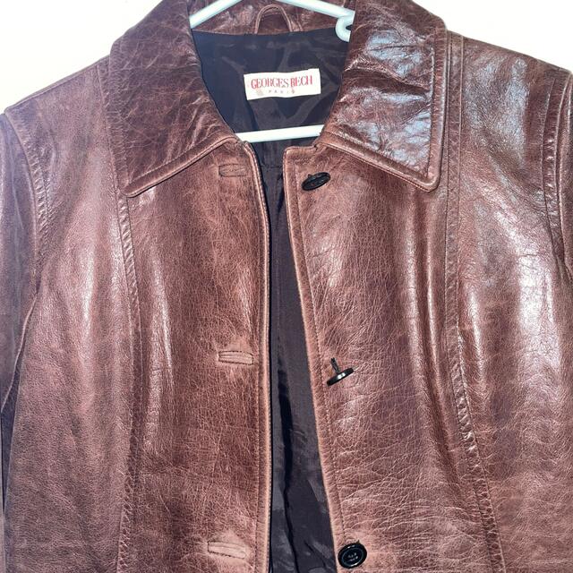 GEORGESRECH ジョルジュレッシュ牛皮革コート - レザージャケット