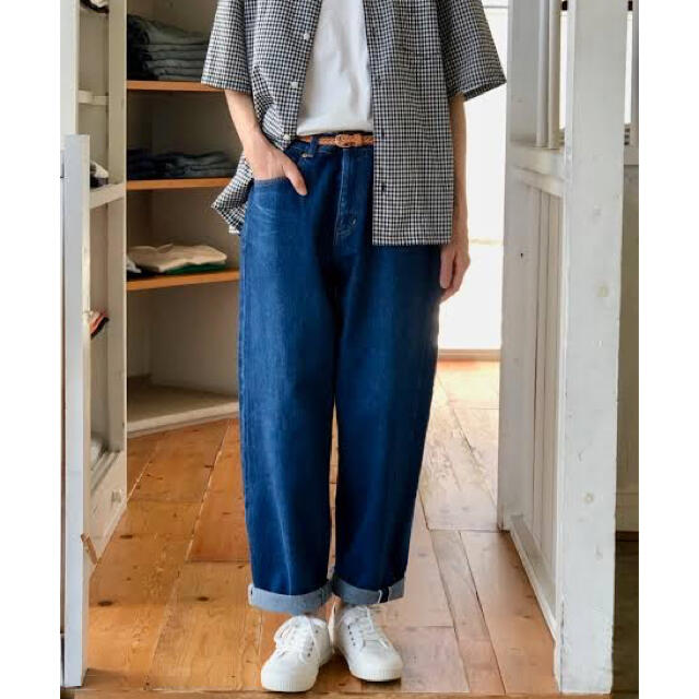 YAEKA DENIM PANTS WIDE STRAIGHTワイドストレート