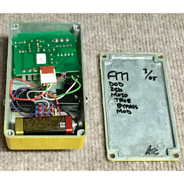 Analog.Man Mojo True Bypass Mod DOD 250