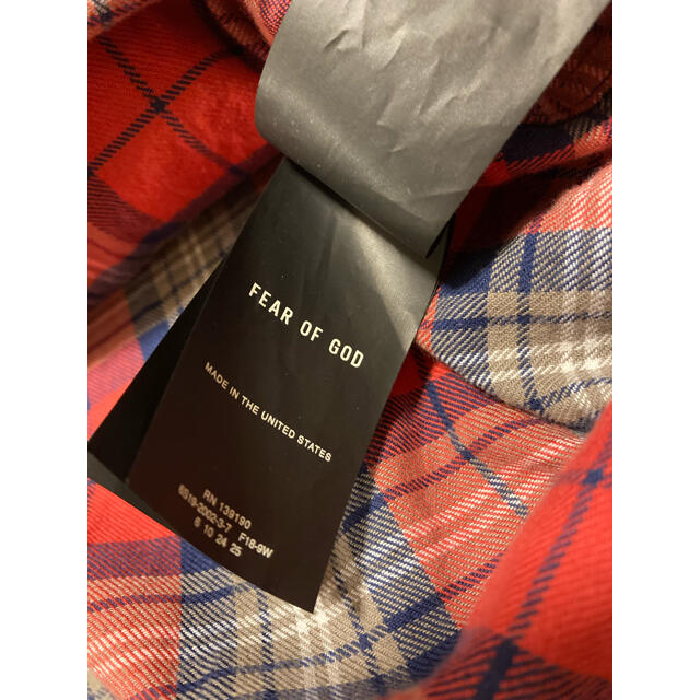 FEAR OF GOD(フィアオブゴッド)のFEAR OF GOD 6th Plaid Pullover チェックシャツS メンズのトップス(シャツ)の商品写真