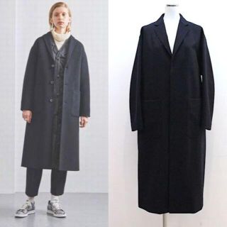 ハイク(HYKE)のHYKE FLANNEL SHOP COAT ハイク フランネル コート(チェスターコート)