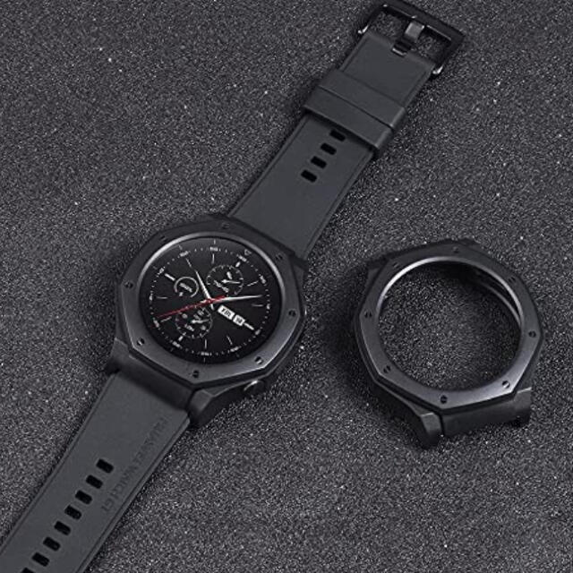 HUAWEI(ファーウェイ)のHUAWEi GT2 pro 保護フィルム&保護カバー&スポーツバンドセット メンズの時計(腕時計(デジタル))の商品写真