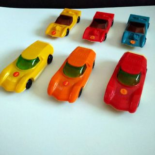 ミニカー プラスチック 昭和レトロ 当時物(ミニカー)