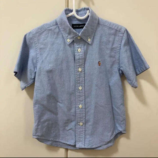 Ralph Lauren(ラルフローレン)のラルフ ローレン　半袖シャツ　100cm キッズ/ベビー/マタニティのキッズ服男の子用(90cm~)(ブラウス)の商品写真