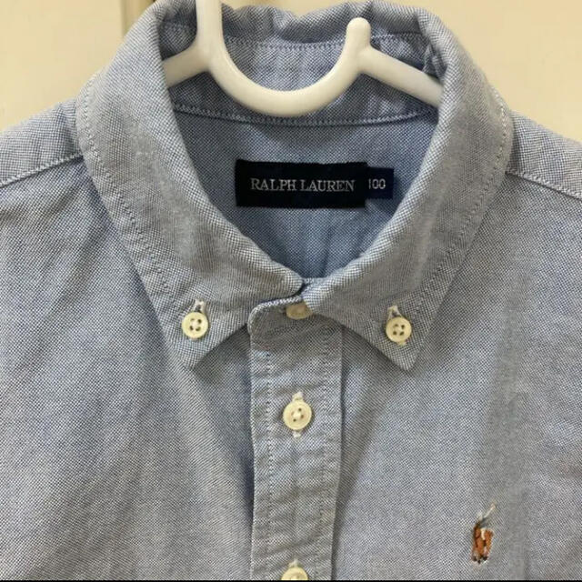 Ralph Lauren(ラルフローレン)のラルフ ローレン　半袖シャツ　100cm キッズ/ベビー/マタニティのキッズ服男の子用(90cm~)(ブラウス)の商品写真