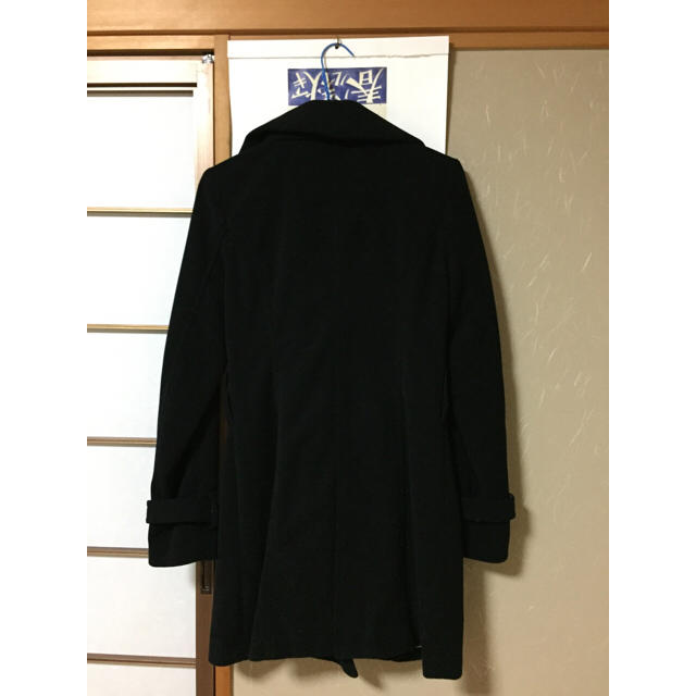 MA＊RS(マーズ)のMARS  黒  ヒョウ柄  コート レディースのジャケット/アウター(ピーコート)の商品写真
