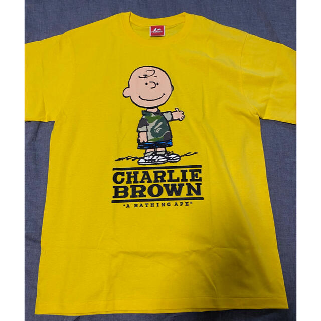 BAPE SNOOPY コラボ2 黄 XL