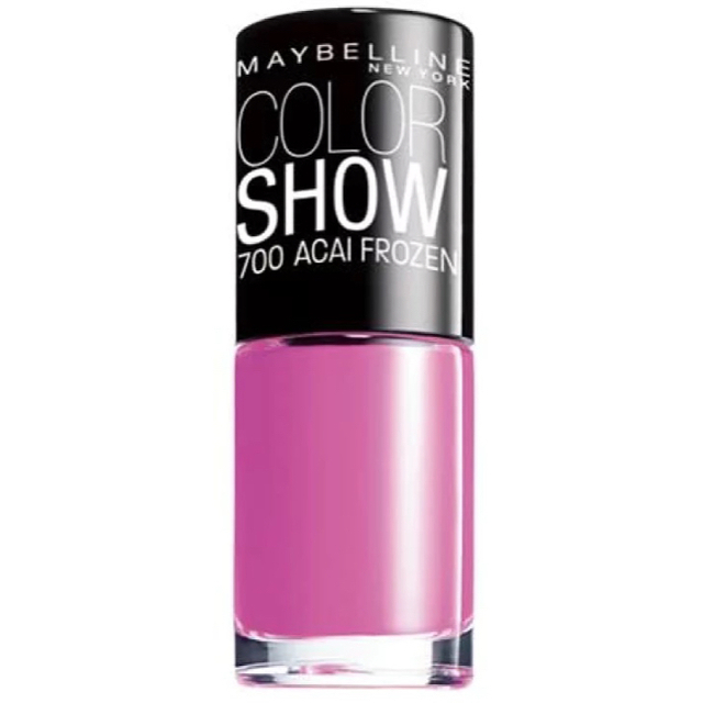 MAYBELLINE(メイベリン)のメイベリン カラー ショー ネイル A 700 アサイー フローズン(6.5mL コスメ/美容のネイル(マニキュア)の商品写真