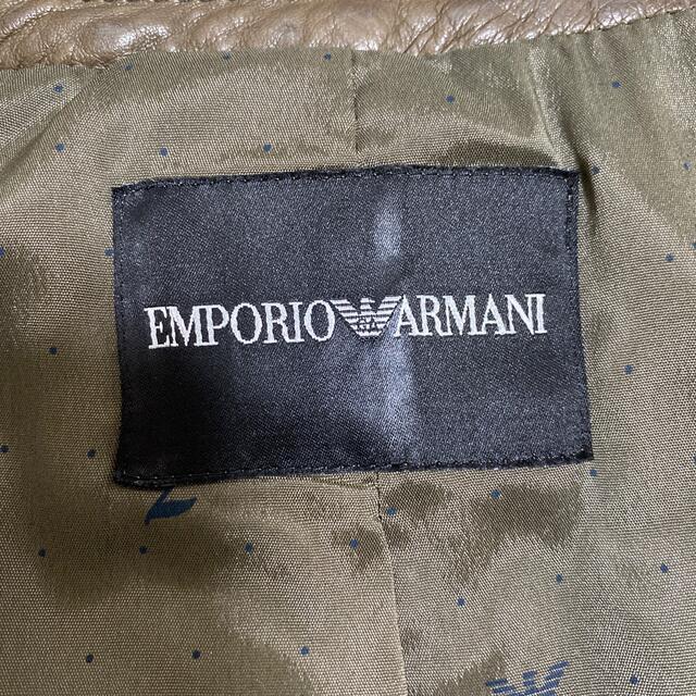 Emporio Armani(エンポリオアルマーニ)のエンポリオアルマーニ　ノーカラージャケット レディースのジャケット/アウター(ノーカラージャケット)の商品写真