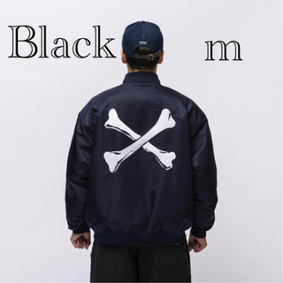 wtaps team jacket S black 21aw チーム