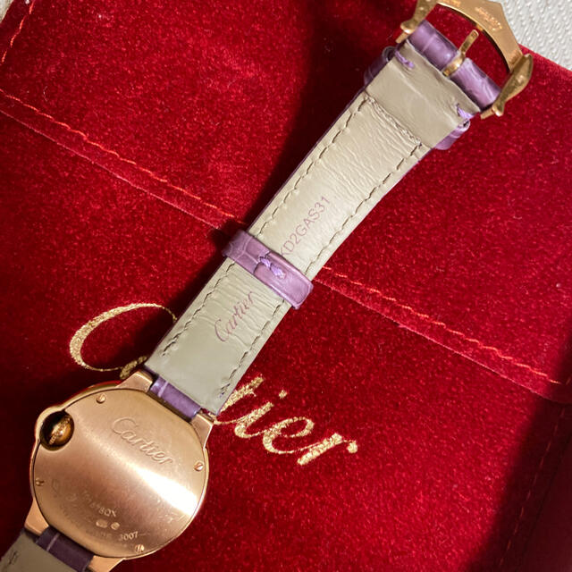 Cartier(カルティエ)のカルティエ バロンブルーSM レディースのファッション小物(腕時計)の商品写真