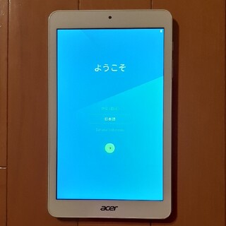 エイサー(Acer)のAcer B1-850　Androidタブレット8インチ(ディスプレイ)