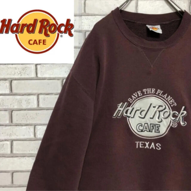 Hard Rock Cafe ハードロックカフェ 刺繍 USA製 スウェット