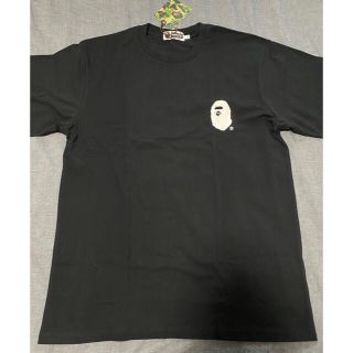 アベイシングエイプ(A BATHING APE)のBAPE T-SHIRTS 黒 XL(Tシャツ/カットソー(半袖/袖なし))