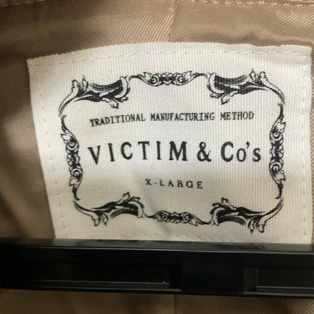 VICTIM - VICTIM スタジャンの通販 by BeeNeTshop|ヴィクティムならラクマ