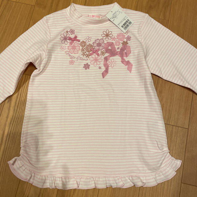 mezzo piano(メゾピアノ)の新品　メゾピアノ トップス キッズ/ベビー/マタニティのキッズ服女の子用(90cm~)(Tシャツ/カットソー)の商品写真