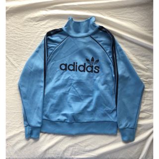 90年代 adidas 青タグ水色 激レア