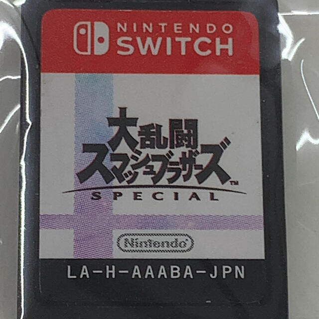 任天堂(ニンテンドウ)の任天堂Switch 大乱闘スマッシュブラザーズスペシャル ソフトのみ エンタメ/ホビーのゲームソフト/ゲーム機本体(家庭用ゲームソフト)の商品写真