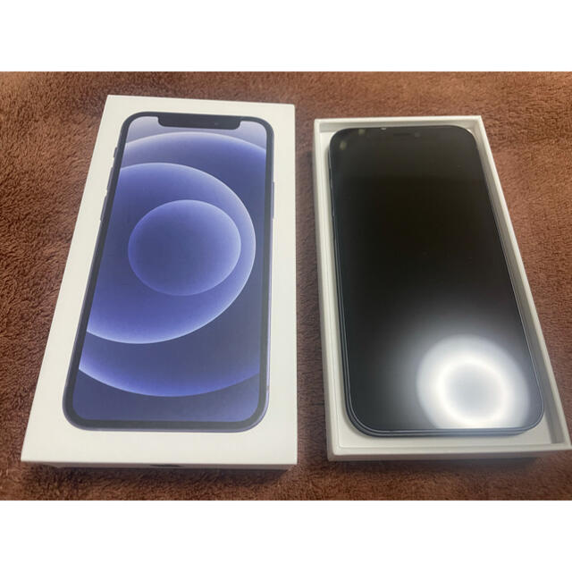 iPhone12 miniブラック64GB au