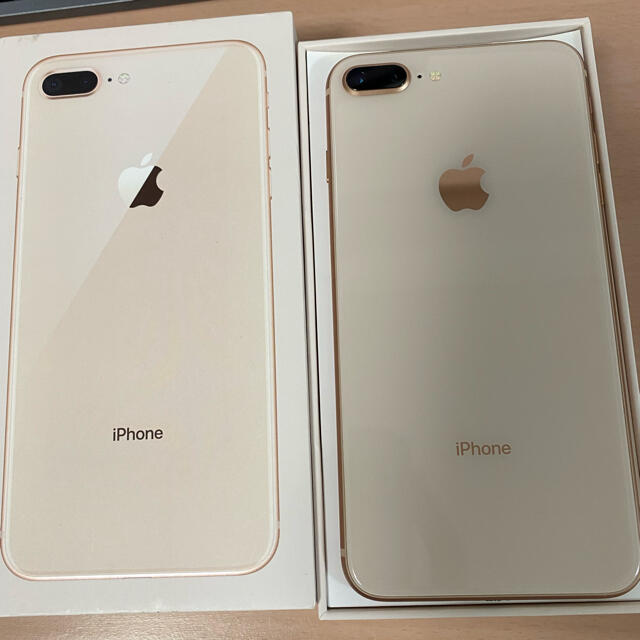 simフリー美品 SIMフリー iPhone8 PLUS 64GB ゴールド