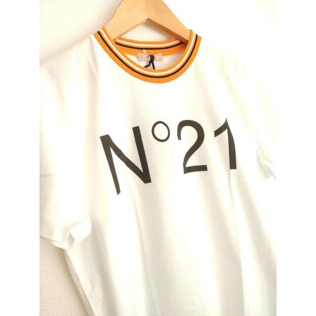 N°21(ヌメロヴェントゥーノ)の yoxiangli様専用【ヌメロヴェントゥーノ】N°21　ロゴTシャツ レディースのトップス(Tシャツ(半袖/袖なし))の商品写真