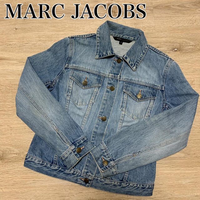 MARC JACOBS(マークジェイコブス)のMARC JACOBS マークジェイコブス　デニム　ジャケット　Gジャン　M レディースのジャケット/アウター(Gジャン/デニムジャケット)の商品写真