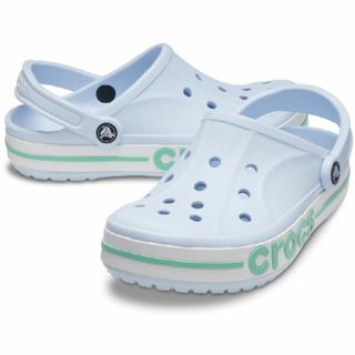 クロックス(crocs)の23cm クロックス バヤバンド クロッグ ミネラルブルー ピスタチオ(サンダル)