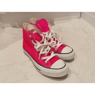 コンバース(CONVERSE)の【コンバース　ハイカット　レッド】(スニーカー)