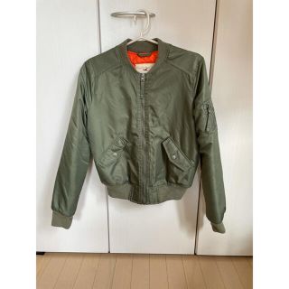 ホリスター(Hollister)のホリスター  レディース MA-1  Sサイズ　超美品！(ブルゾン)