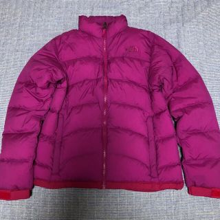 ザノースフェイス(THE NORTH FACE)の値下げしました！ノースフェイス　ダウン　レディース　L ピンク(ダウンジャケット)